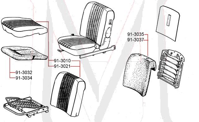 LEATHER SEAT COVER SET