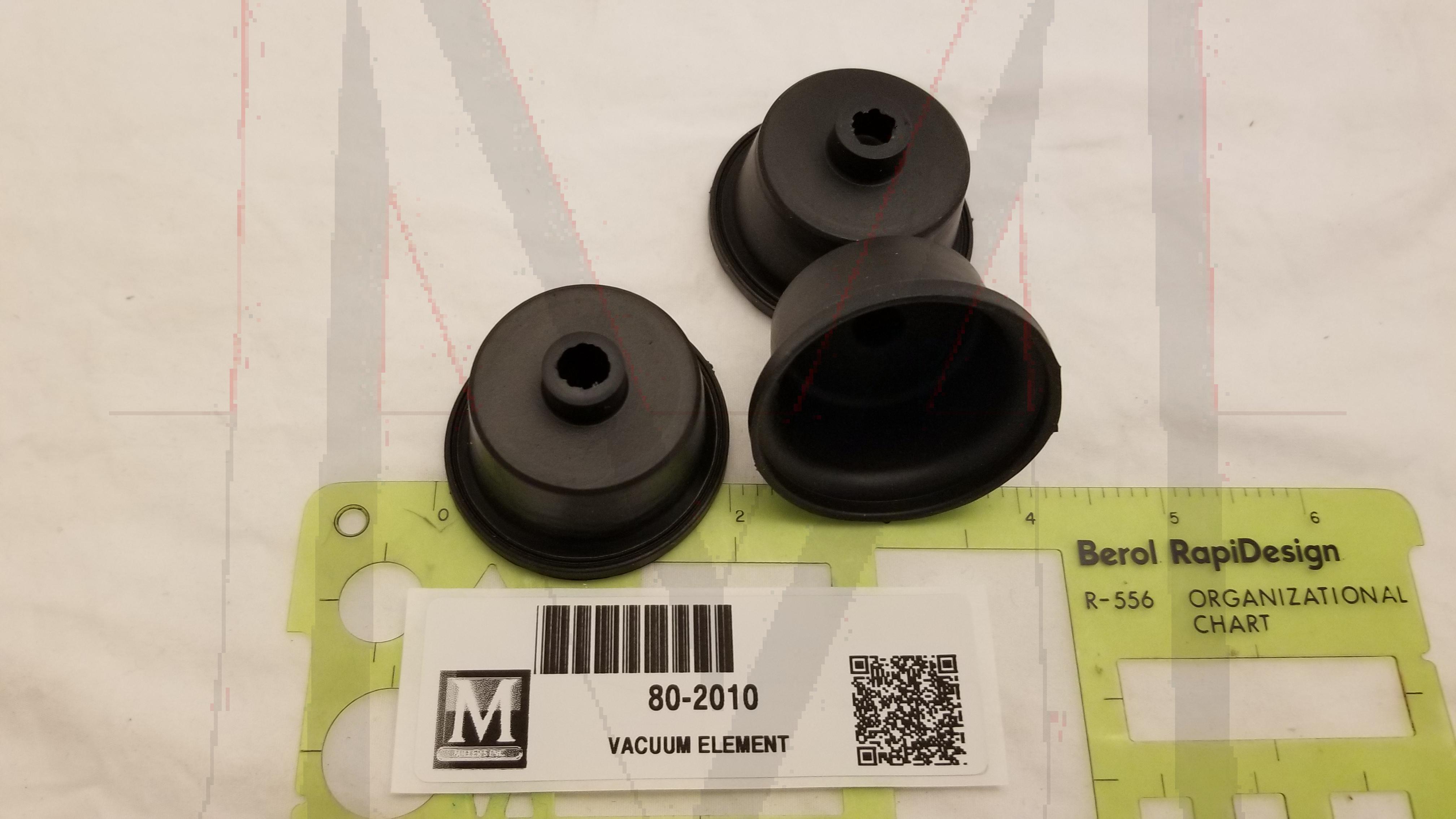 VACUUM ELEMENT WITH HOLE