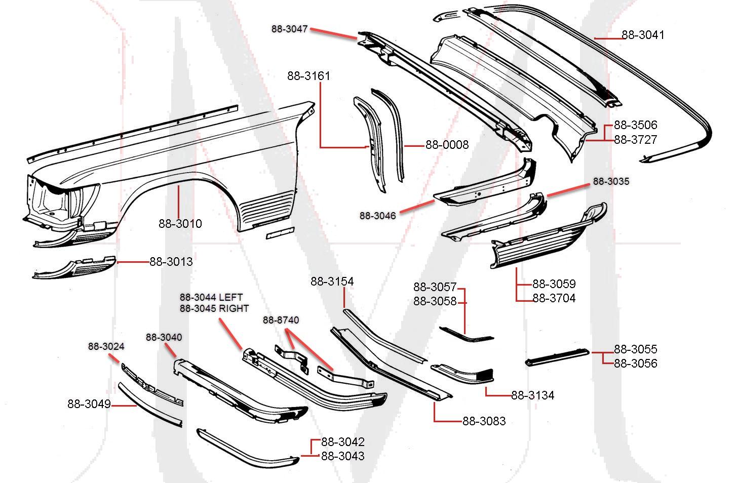 BUMPER FACE BAR - RIGHT